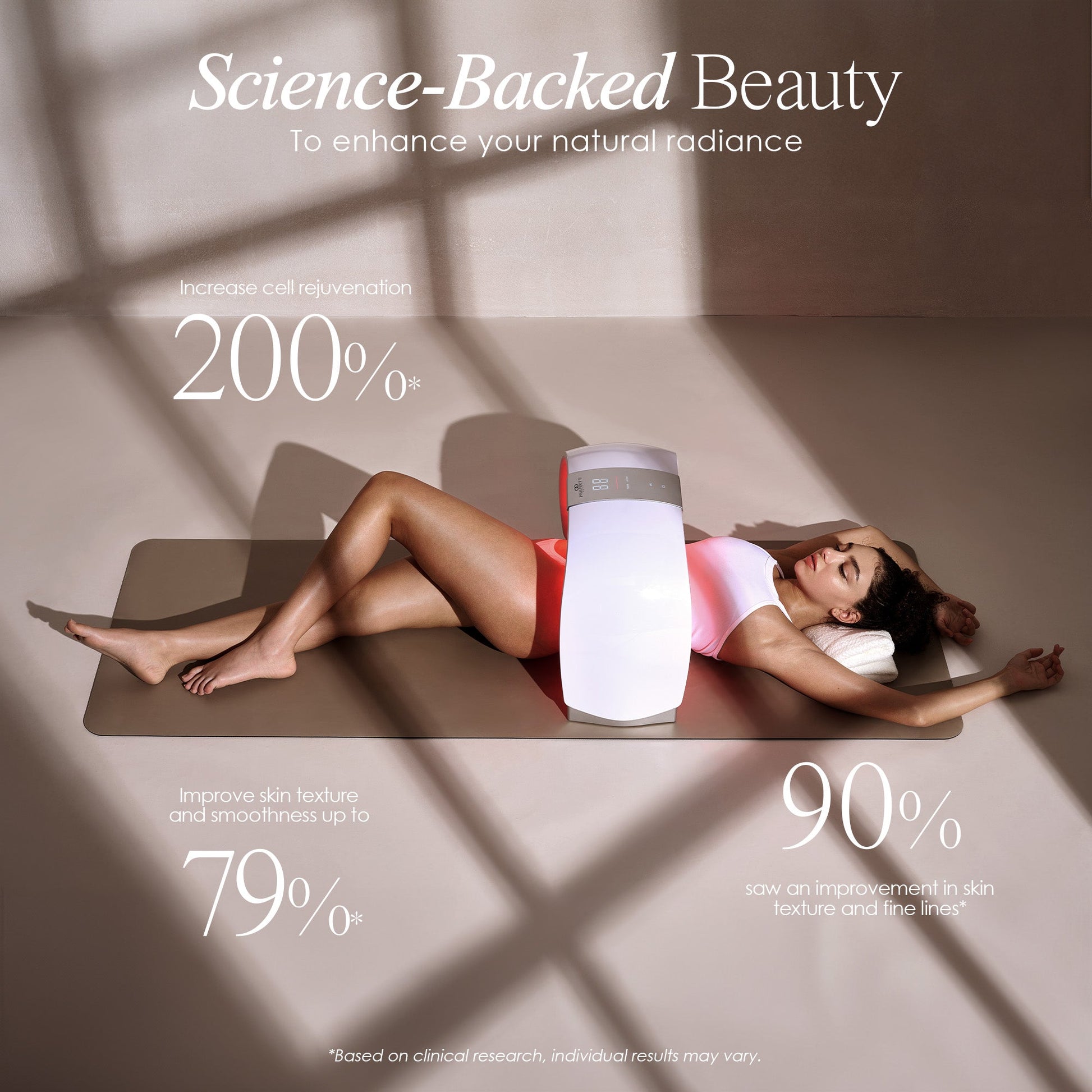 Lunara | LED Light Therapy Dome — Ultra-Wide Curve Full Body Device 5