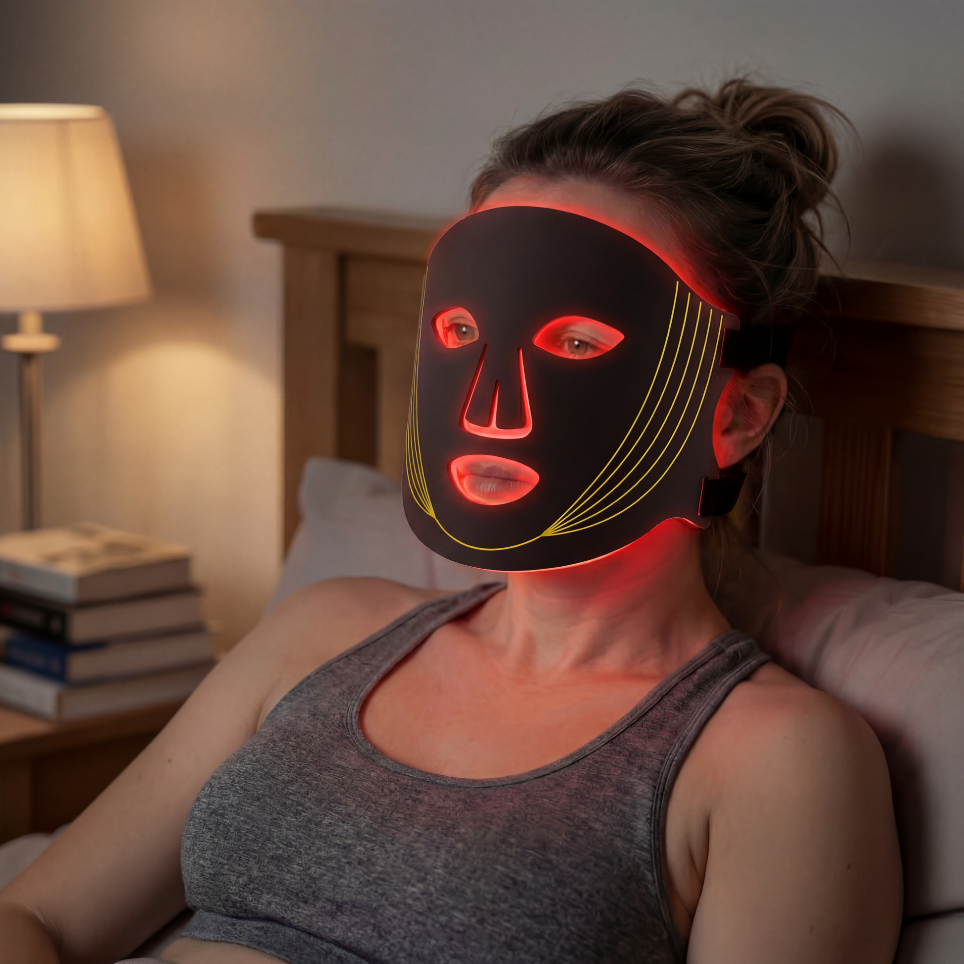 Lunara | Red Light Therapy Mask — LED Infrared Facial Device for Home Use 2