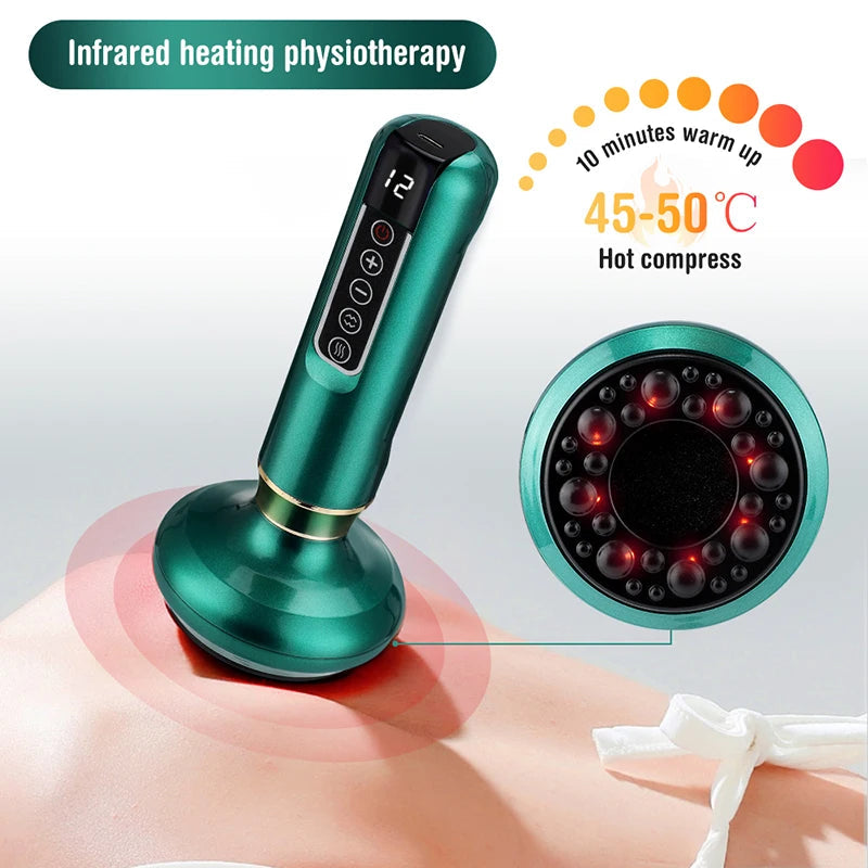 Solara | Electric Cupping Massager — Cordless Infrared 3-in-1 Therapy Device 5