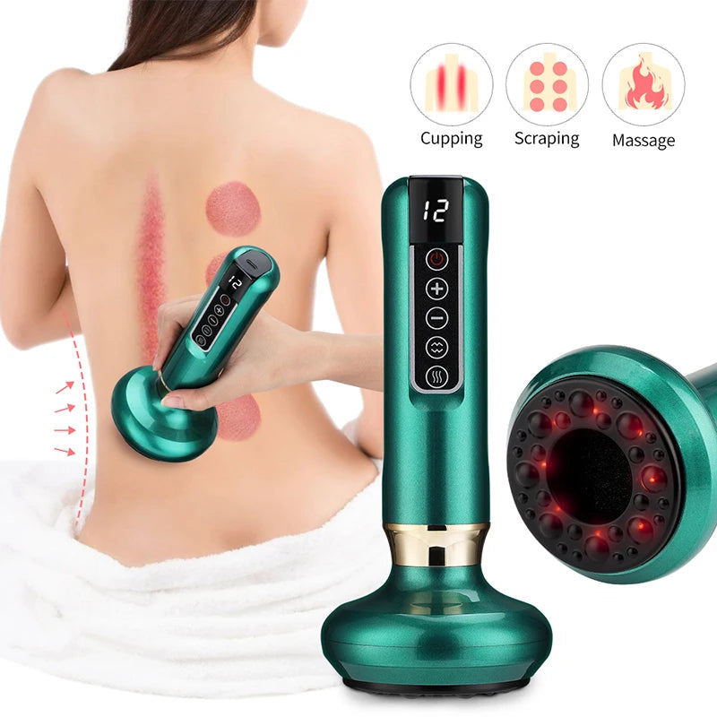 Solara | Electric Cupping Massager — Cordless Infrared 3-in-1 Therapy Device 7
