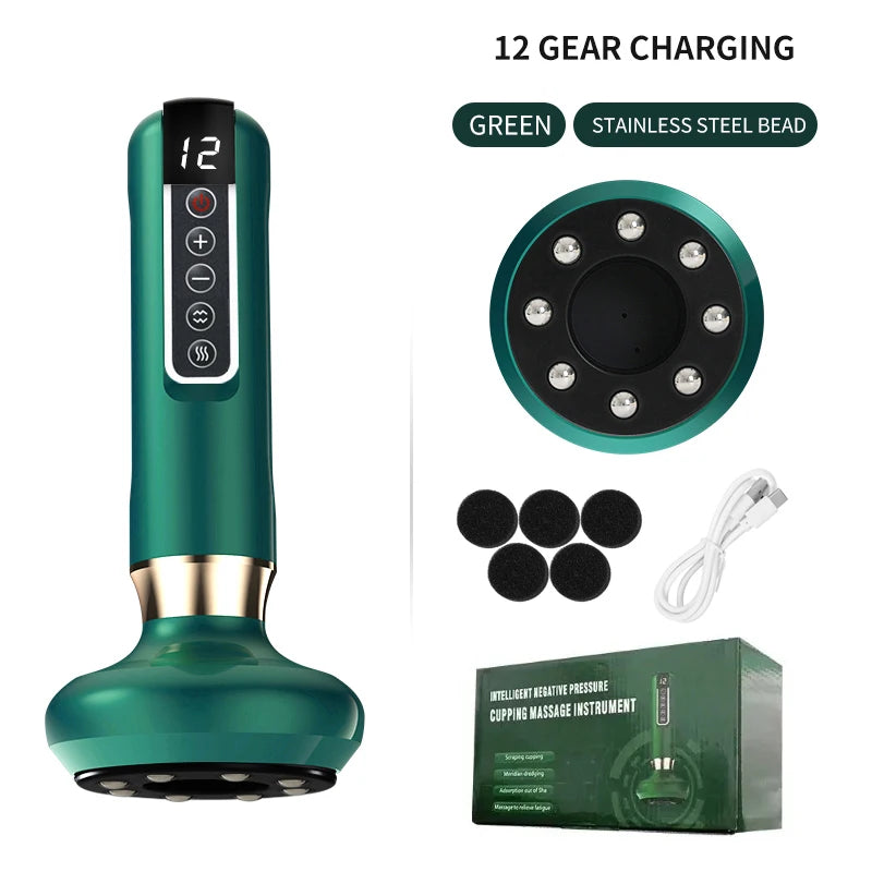 Solara | Electric Cupping Massager — Cordless Infrared 3-in-1 Therapy Device 9