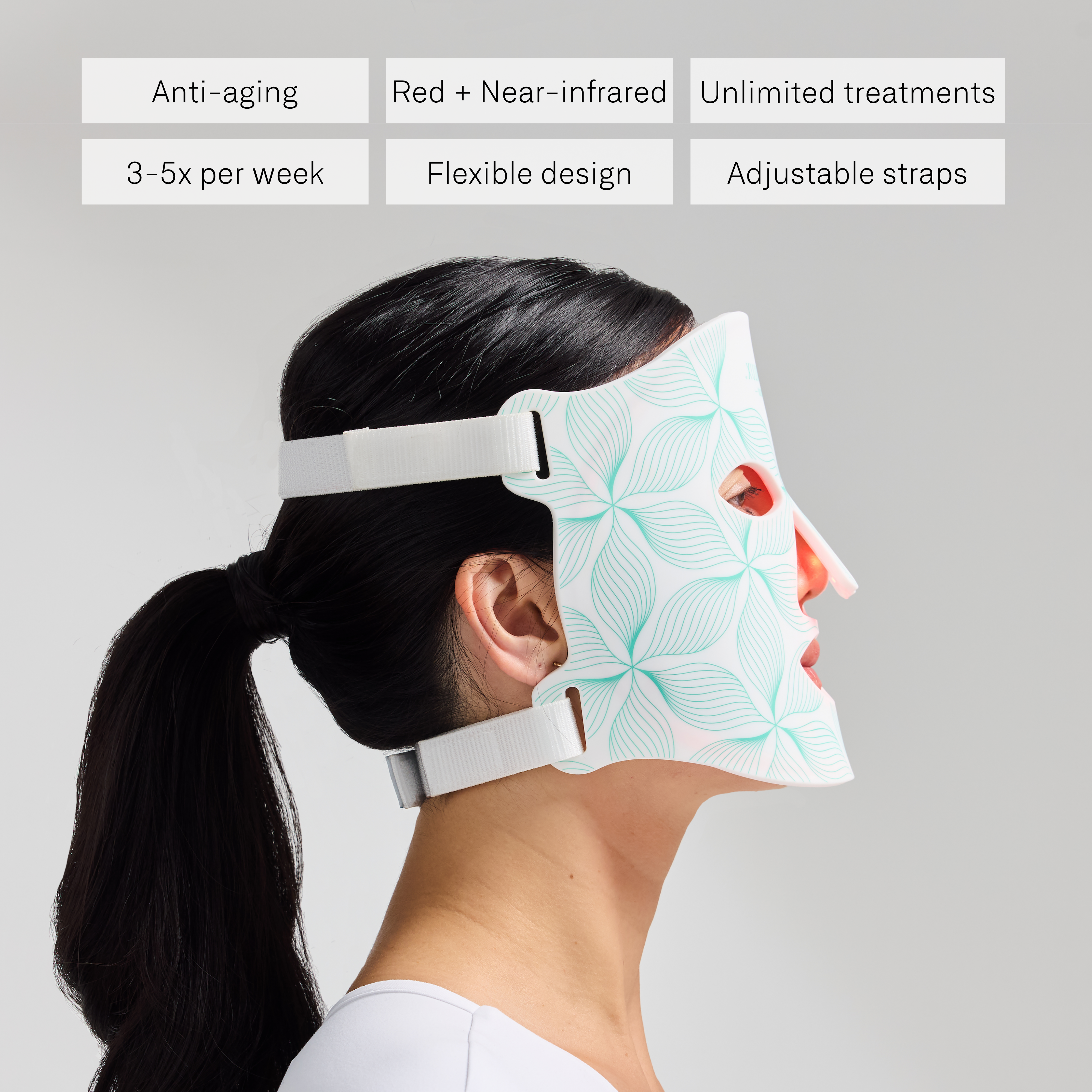 Solara | Face Massager — Rechargeable LED Light Therapy Device 2