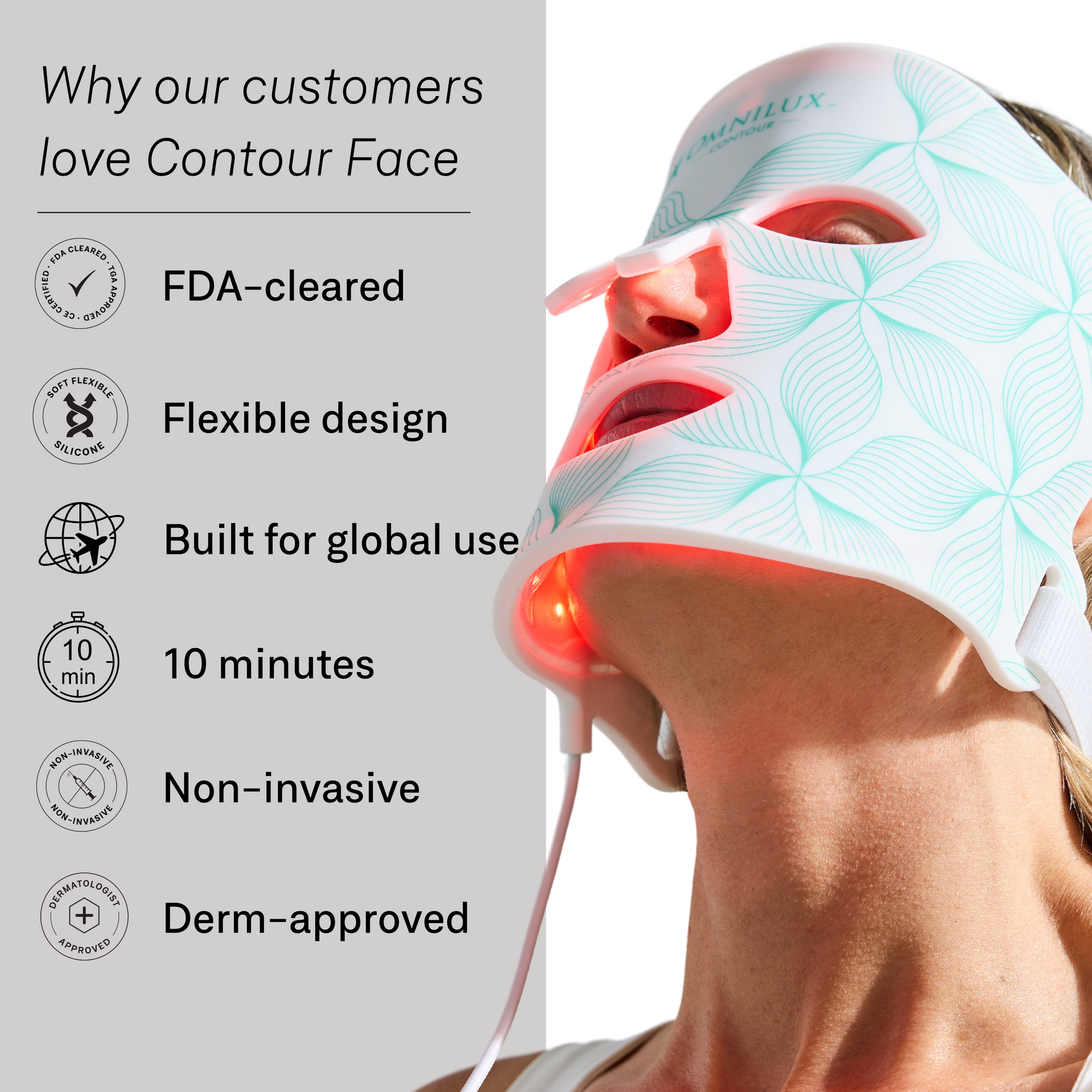 Solara | Face Massager — Rechargeable LED Light Therapy Device 5