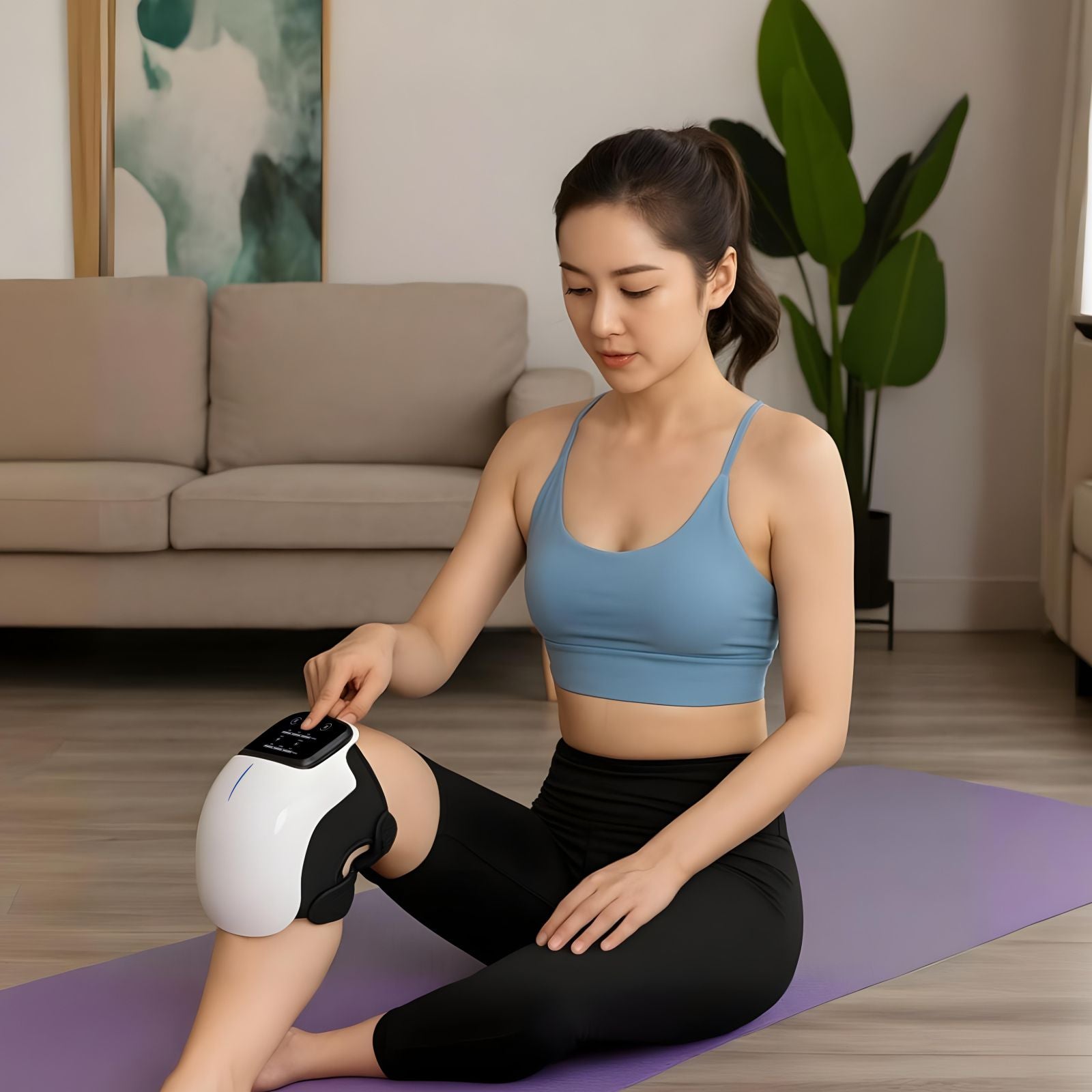 Solara | Knee Massage Machine — Adjustable Infrared Heat Therapy Device 4