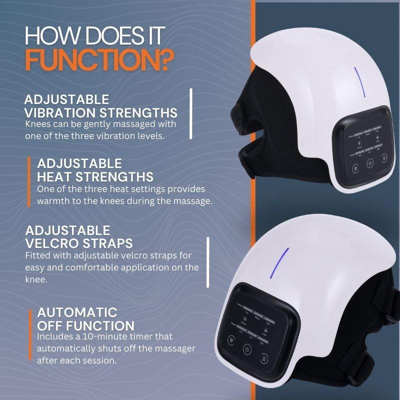 Solara | Knee Massage Machine — Adjustable Infrared Heat Therapy Device 5