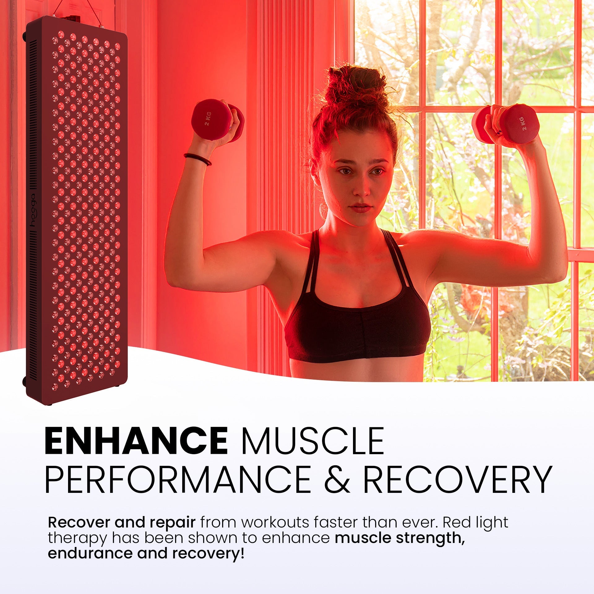 Solara | Red Light Therapy Panel — Portable LED Infrared Device for Home Use 5