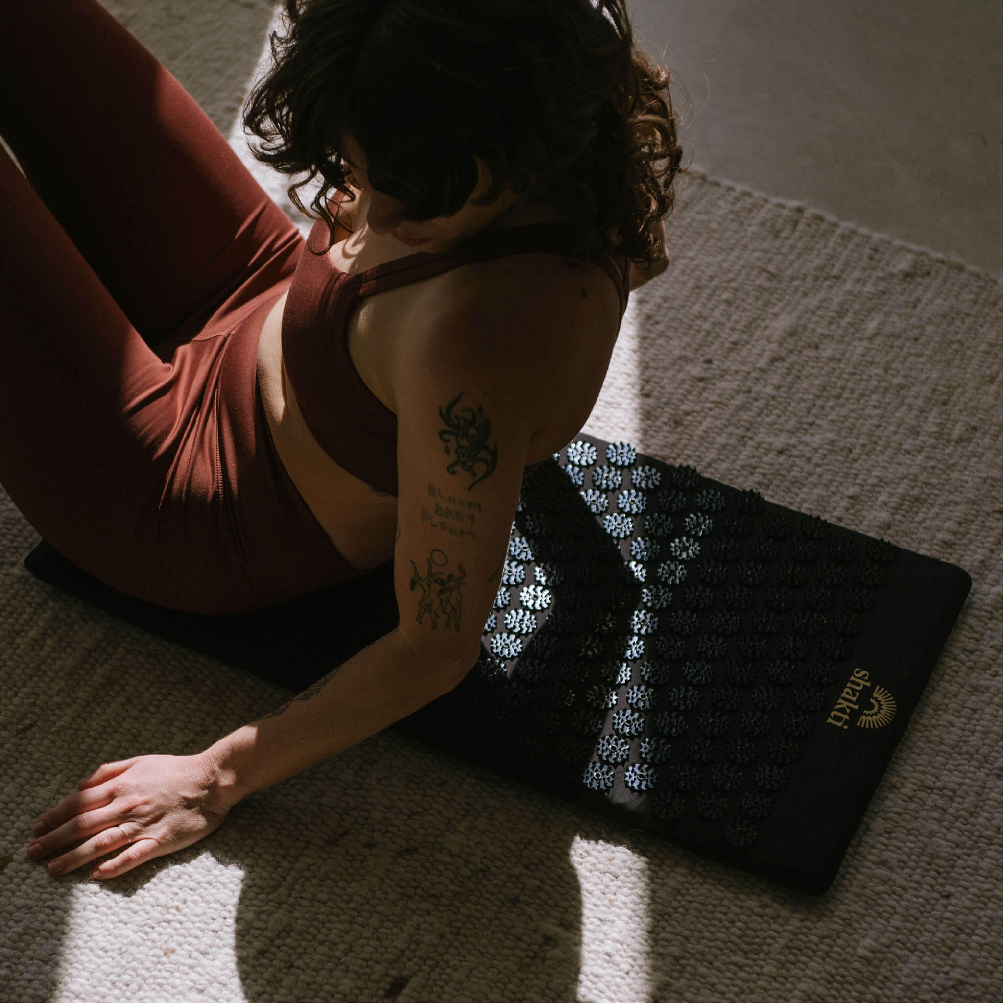 Zephira | Acupressure Mat — Organic Blissfoam Spike Design Full Body Home Mat 3