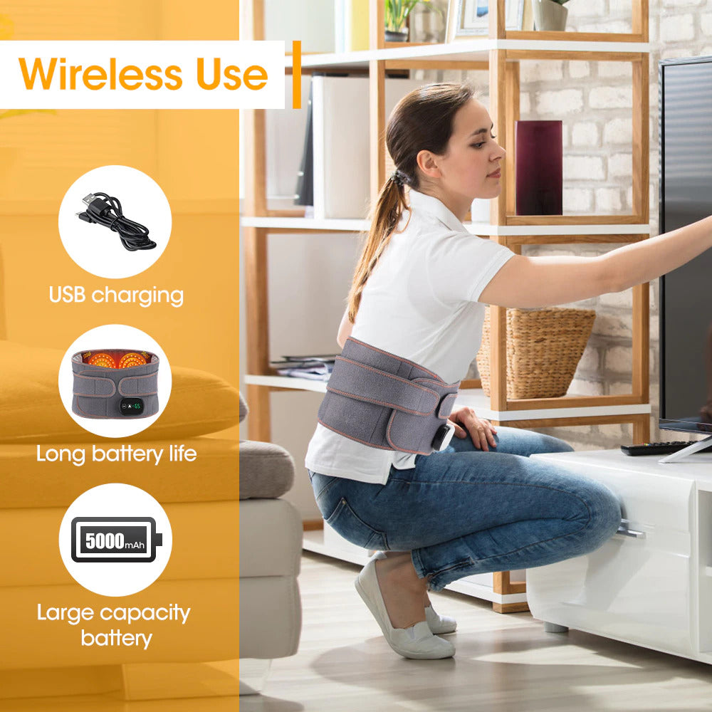 Zephira | Back Support Belt — Infrared Vibration Adjustable Wireless Device 6