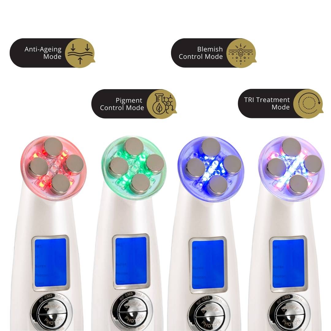 Zephira | Facial Toning Device — LED Light Therapy with Sonic Massage 5