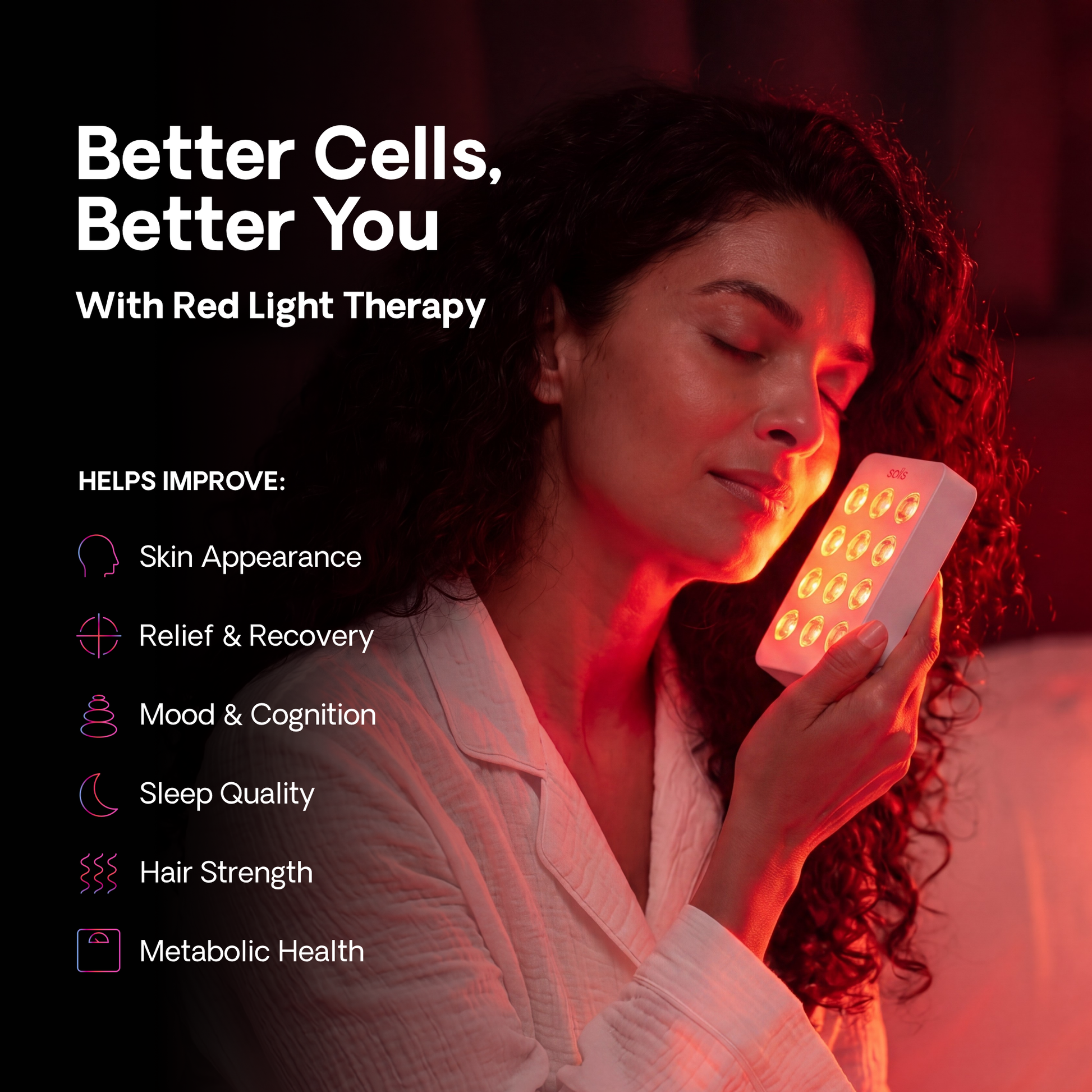 Zephira | Handheld Red Light Therapy Device — Portable LED Rechargeable Technology 1