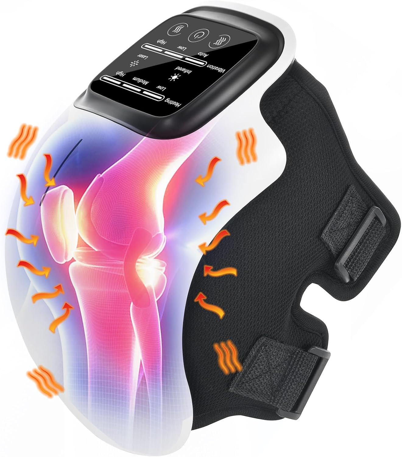 Zephira | Knee Massage Machine — Infrared Technology Adjustable Vibration Device 6