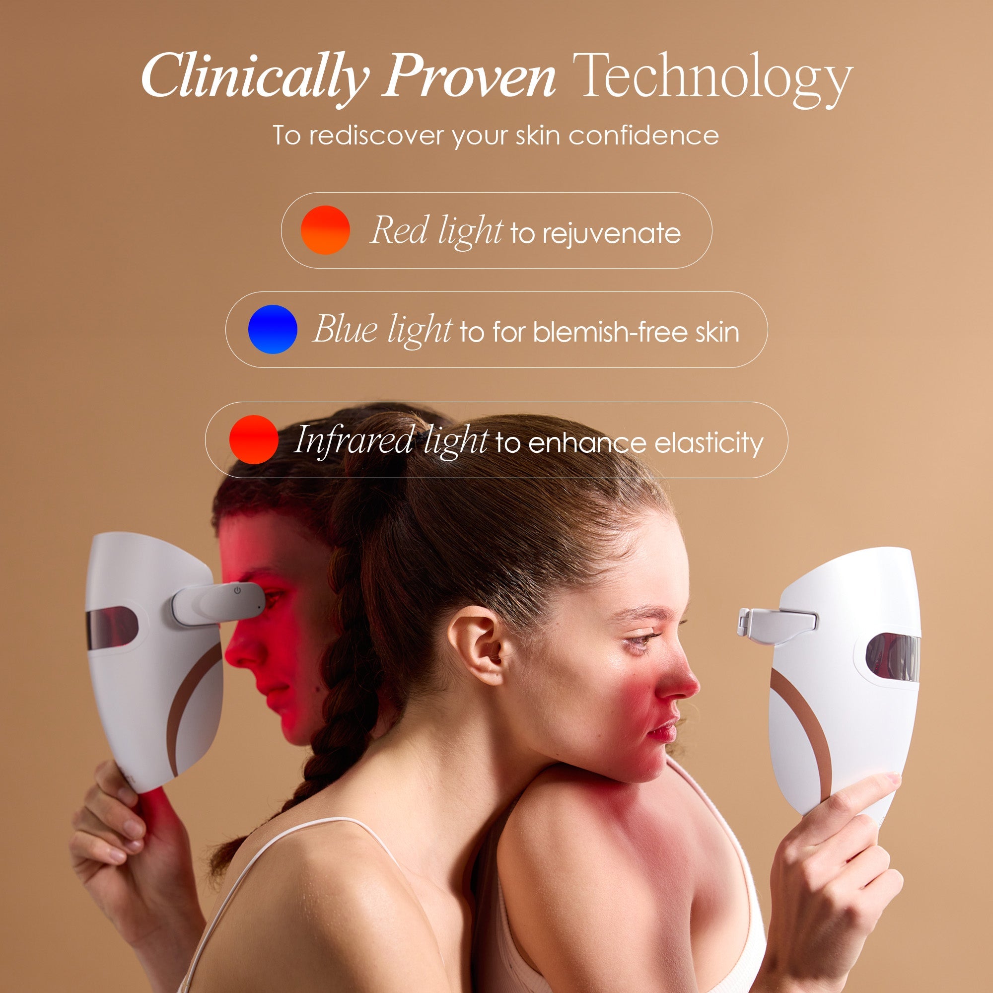 Zephira | LED Face Mask — Multi-Wavelength Portable Skincare Device 5