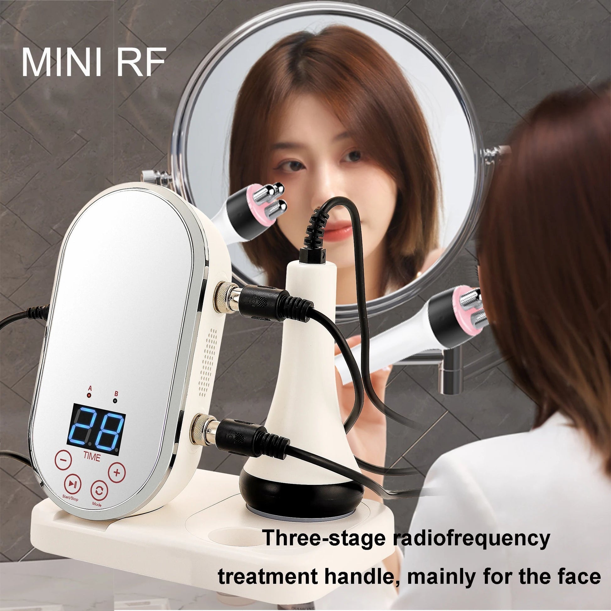 Zephira | RF Radio Frequency Machine — Compact Dual Mode Facial & Body Device 1