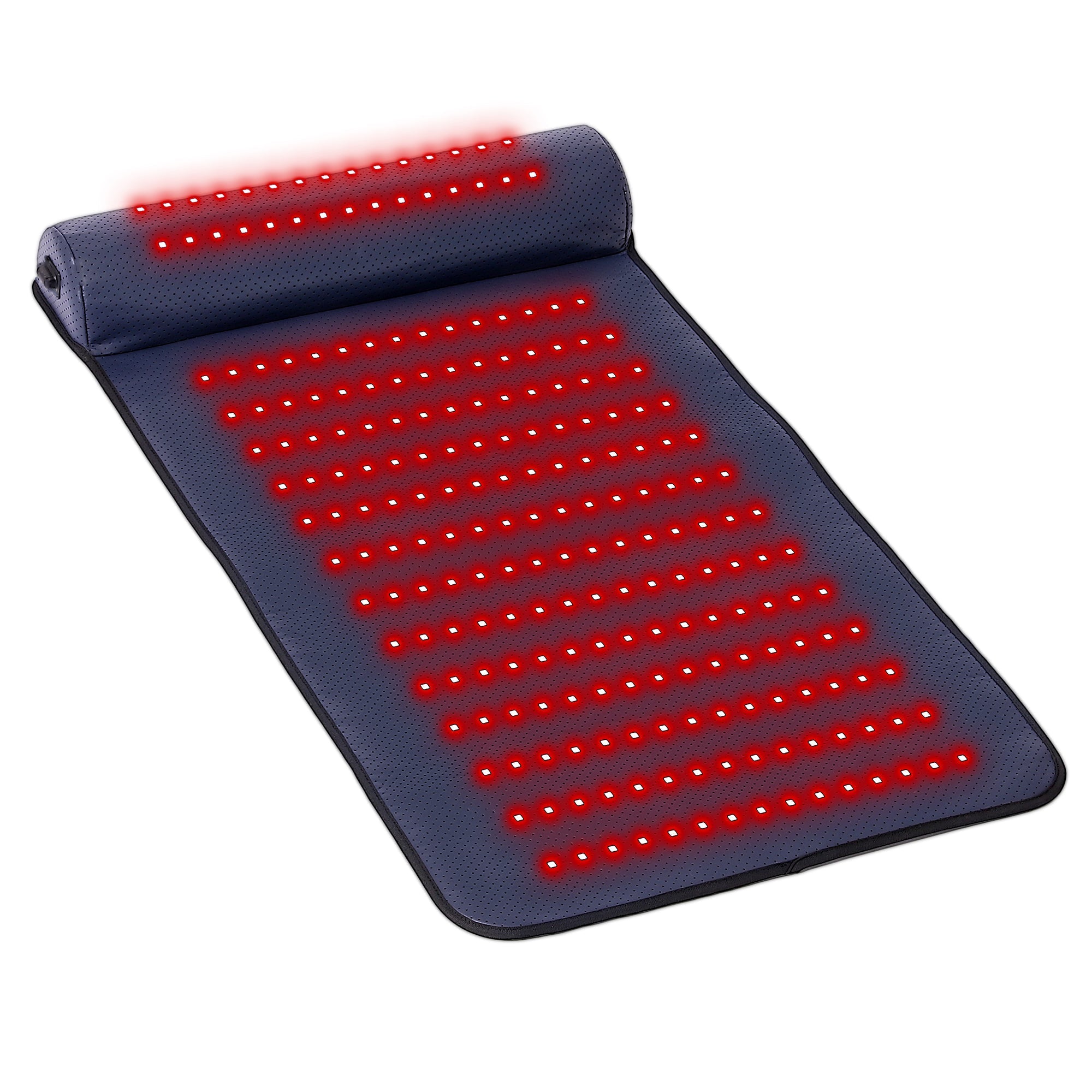 Zephira | Red Light Therapy Mat — Leather Design with Built-in Neck Support 0
