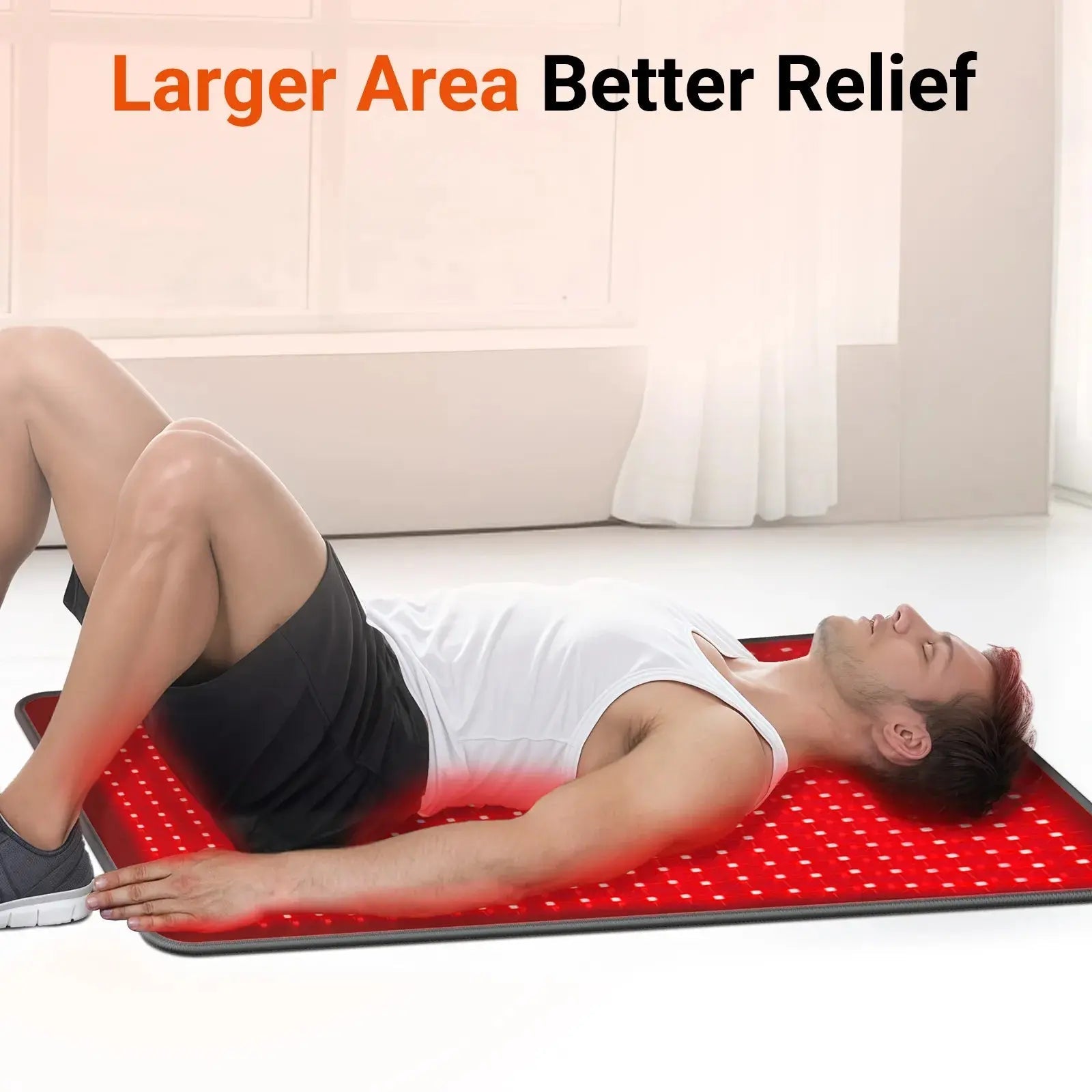 Zephira | Red Light Therapy Pad — Large Size 560 LED Coverage Device 3