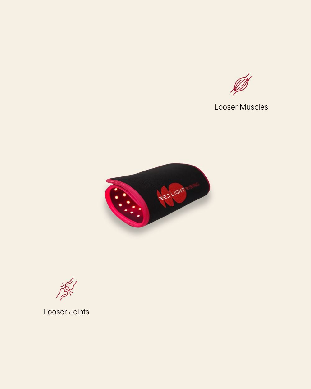 Zephira | Red Light Therapy Wrap — Cordless Wearable LED Device with Adjustable Fit 2