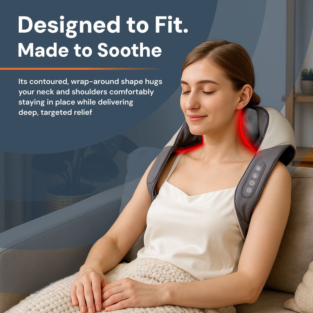 Zephyra | Neck and Shoulder Massager — Wireless Ergonomic Portable Device 2