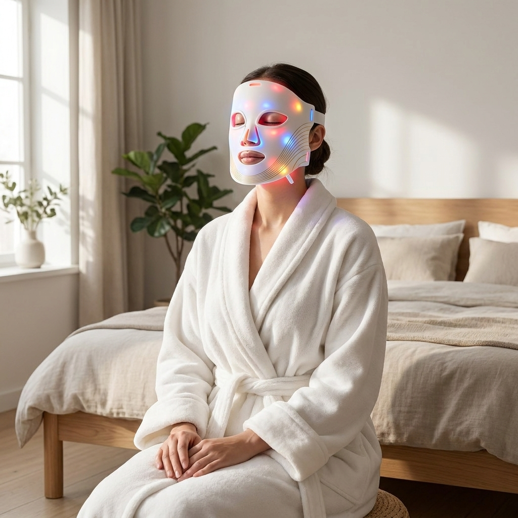 Luriva | LED Face Mask — Flexible Silicone Multi-Wavelength Skin Care Device