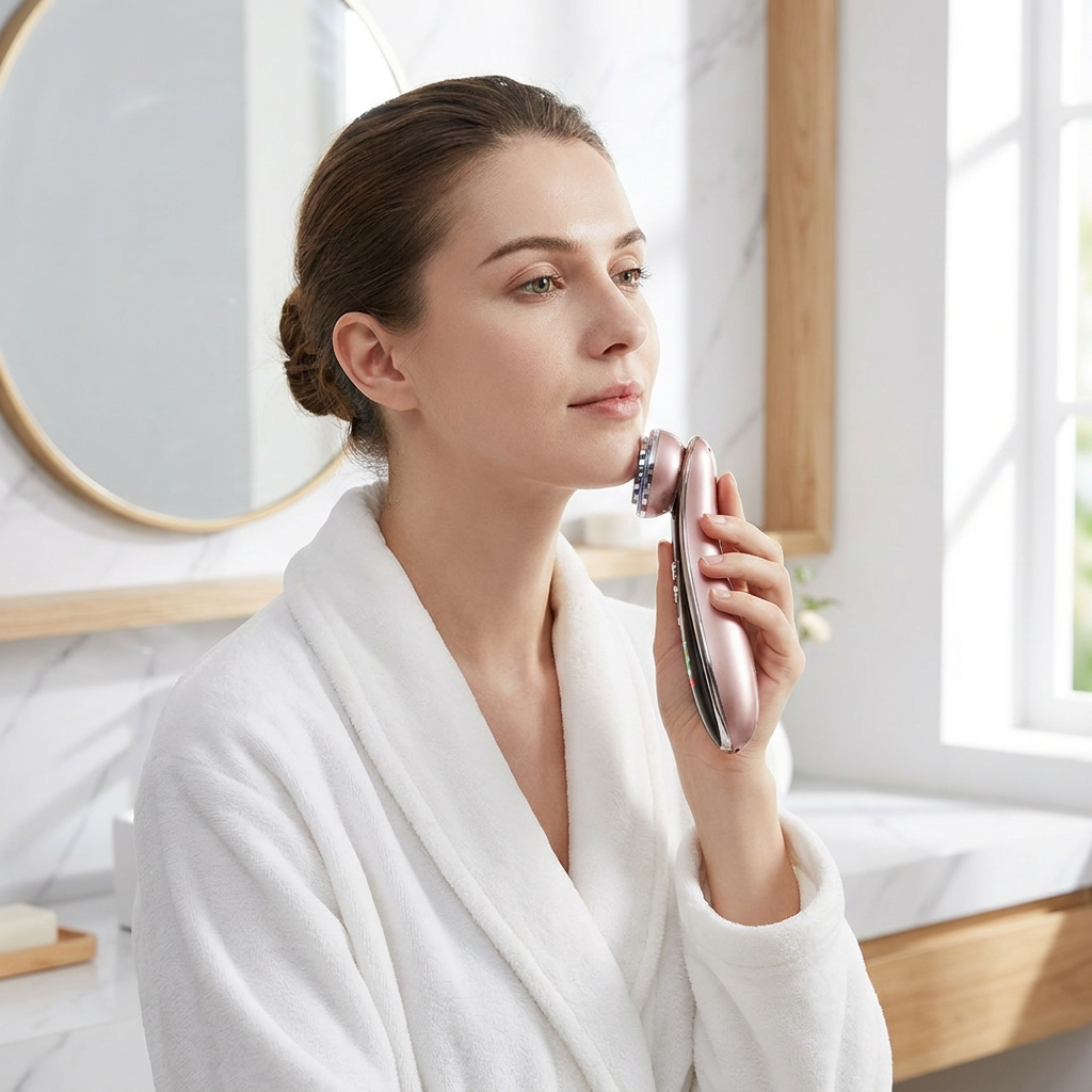 Luneva | LED Facial Toning Device — Multi-Technology Sonic Massage System