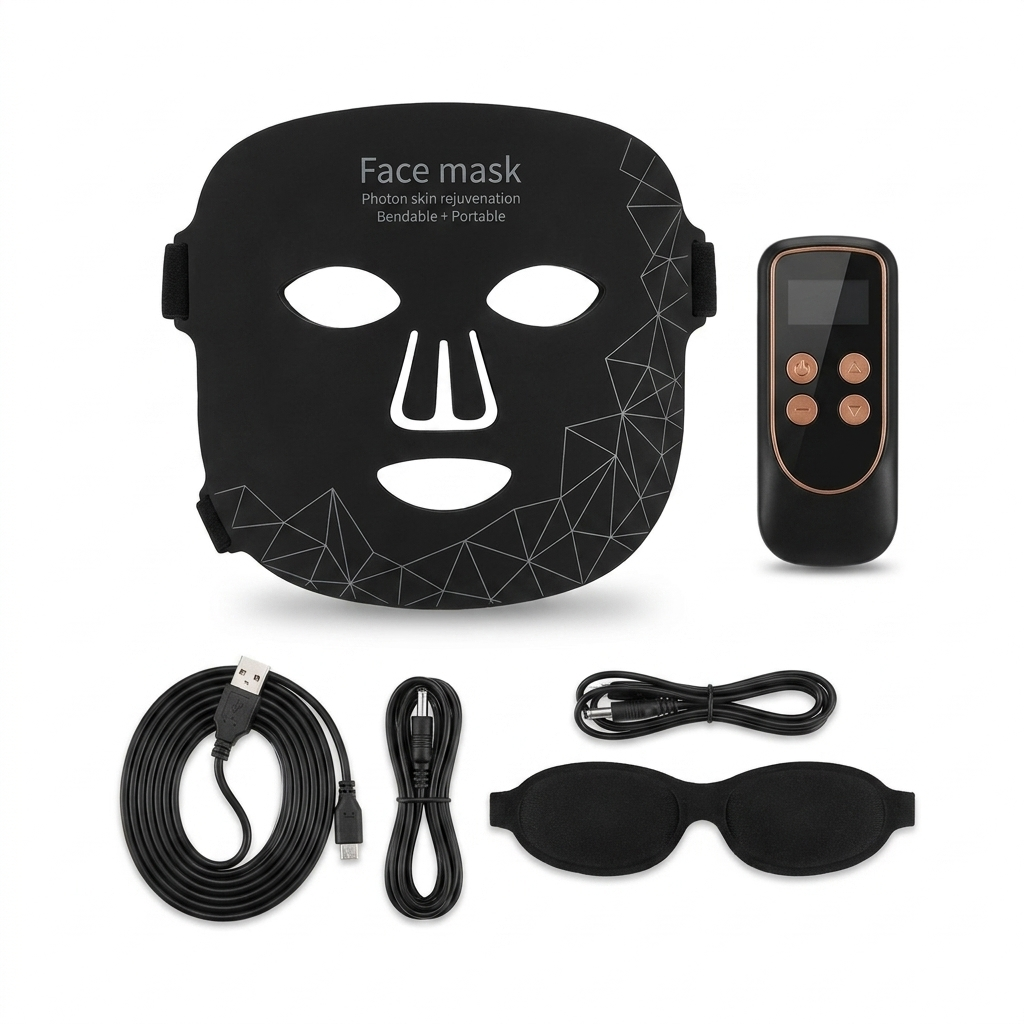 Coreva | LED Face Mask — Soft Fabric Adjustable LED Light Device