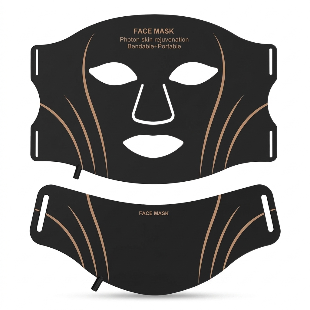 Ridara | LED Face Mask — 7-Color Light Technology Rechargeable Silicone Design