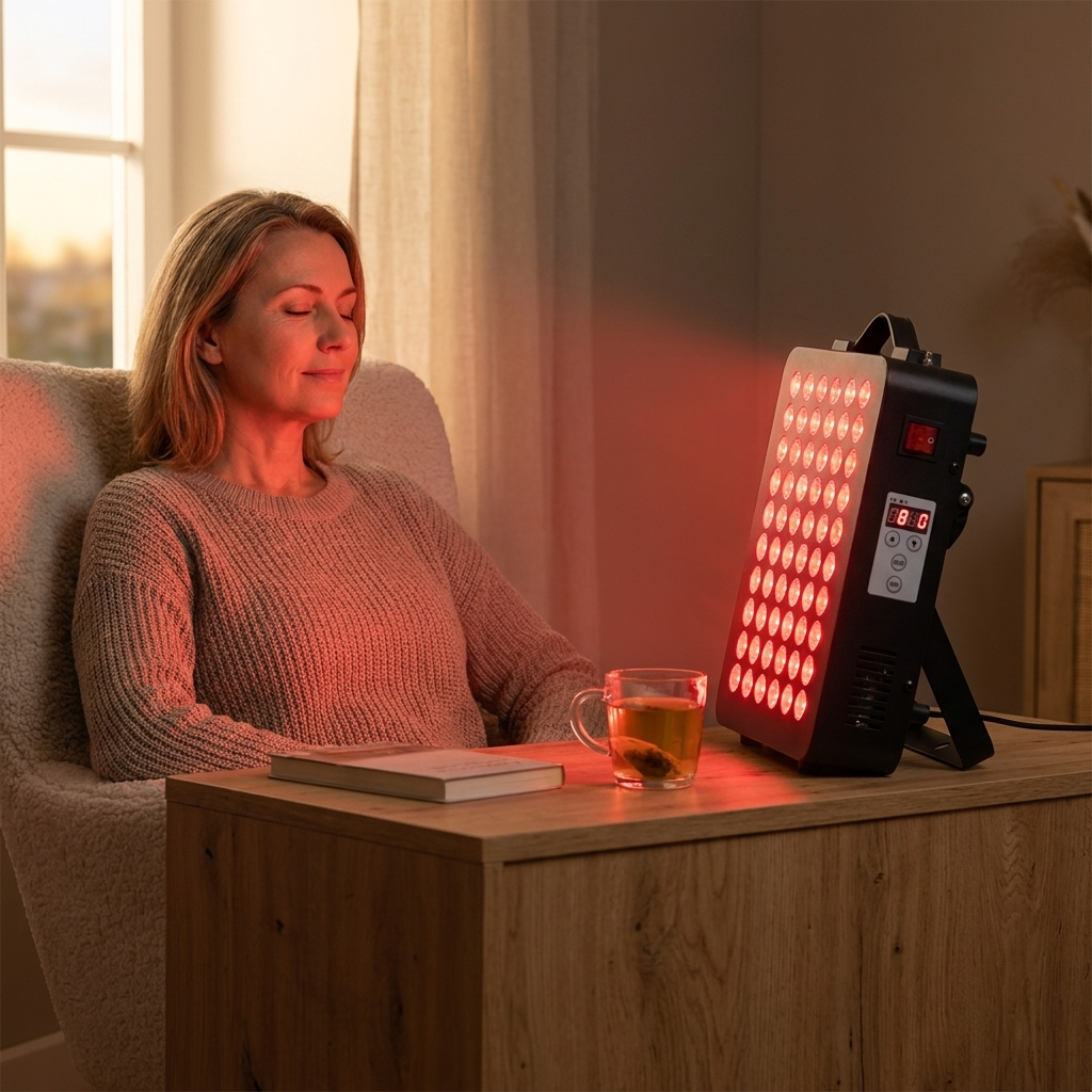 Syriva | Red Light LED Panel — Portable Near-Infrared Home Use Device