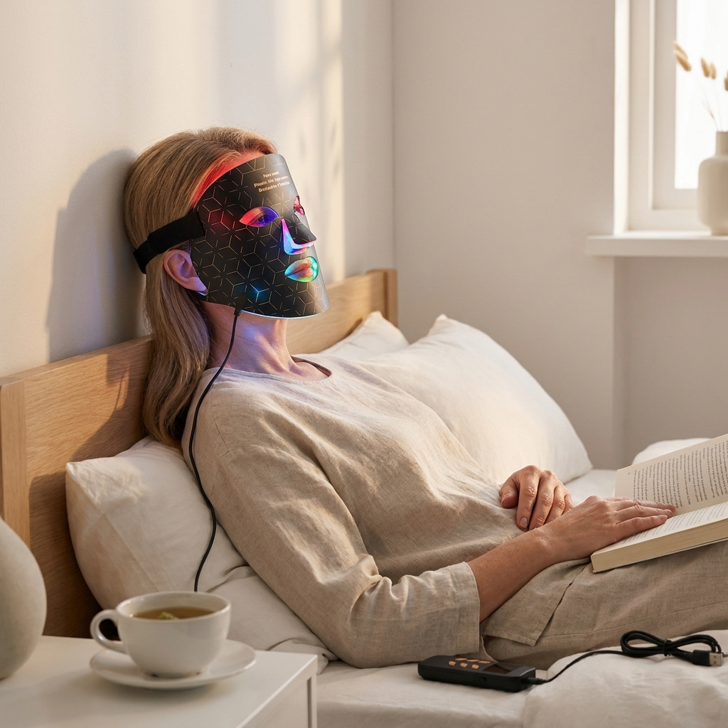 Sylise | LED Face Mask — Multi-Color LED Light Home Use Skincare Device