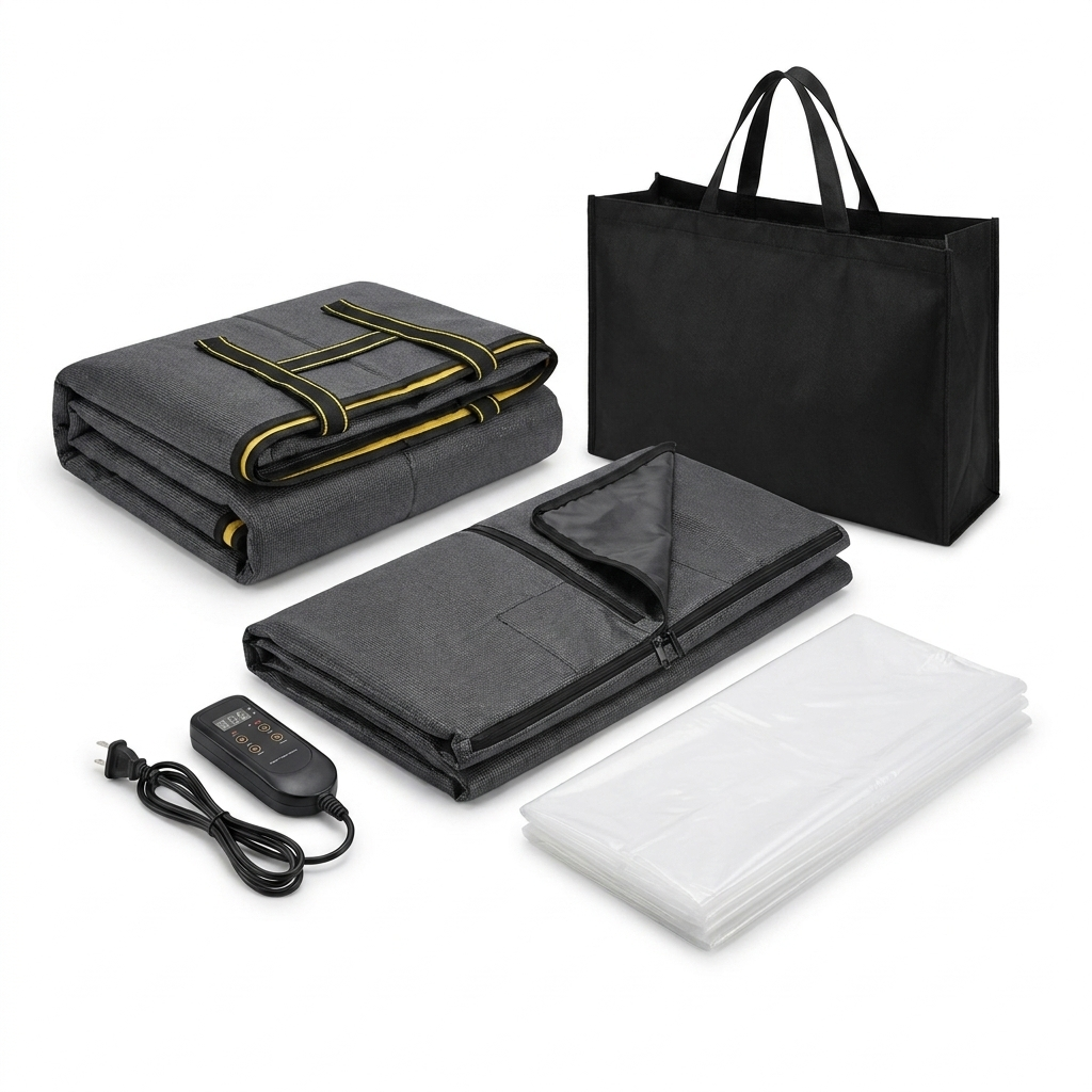 Synara | Infrared Sauna Blanket — Portable Compact Heat Wrap Home Use