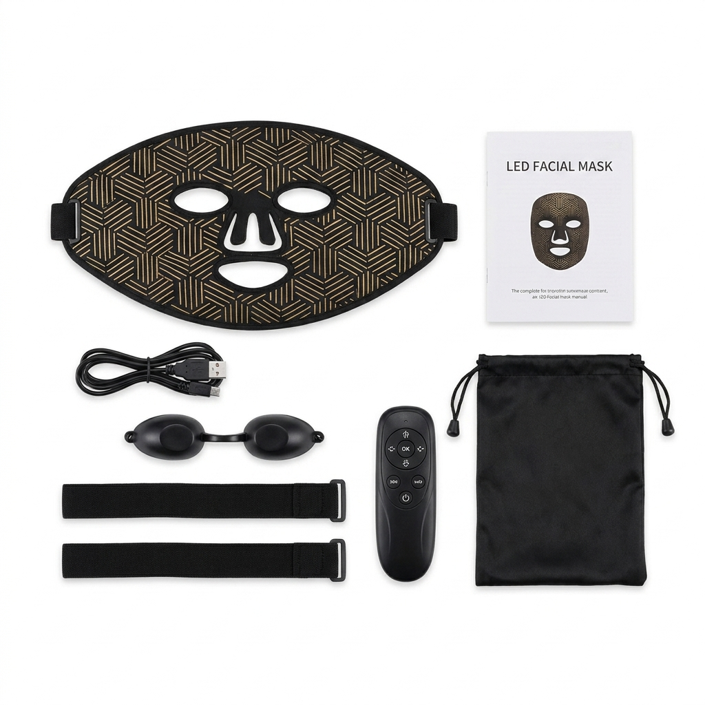 Syvira | Red Light LED Face Mask — Near-Infrared Portable Facial Device