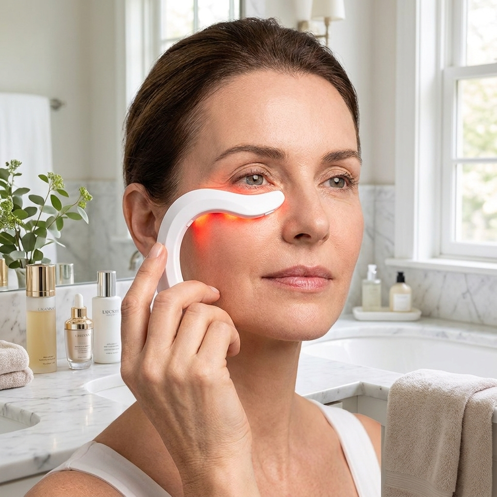 Verana | Under-Eye LED Device — 630nm Microcurrent Portable Technology